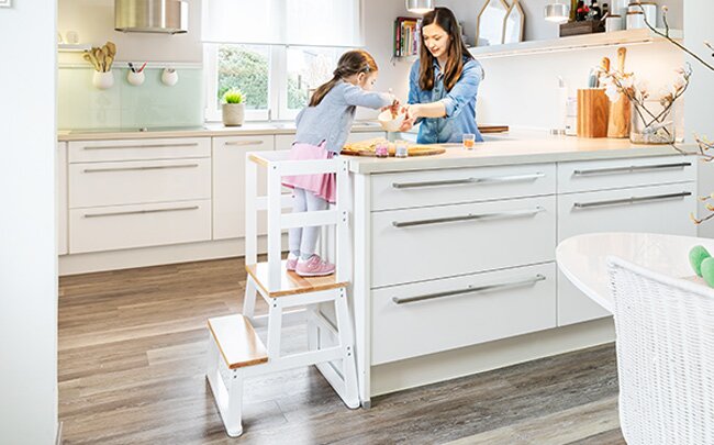 Tour d'apprentissage Vario selon Montessori – cuisiner et pâtisser avec les enfants