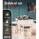 Ensemble de Table pour Enfants Anna – Anthracite & Blanc