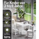 Mobilier Enfant Anna – Table & Chaises en Bois Blanc