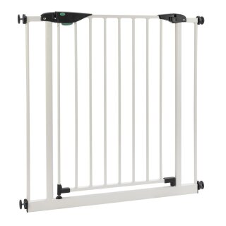 Barrière d’escalier Mira XXL – 63–251 cm, porte large 75 cm, fixation par pression