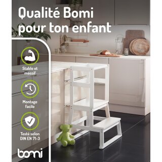 Tour d’Apprentissage Swubi Blanc – Montessori pour Cuisiner avec Enfants