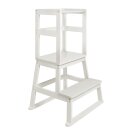 Tour d’Apprentissage Swubi Blanc – Montessori pour Cuisiner avec Enfants