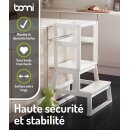 Tour d’Apprentissage Swubi Blanc – Montessori pour Cuisiner avec Enfants