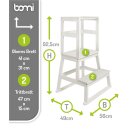 Tour d’Apprentissage Swubi Blanc – Montessori pour Cuisiner avec Enfants