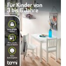 Ensemble Enfant Amy – Table de Jeux et 4 Chaises en Blanc