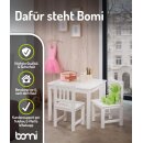 Ensemble Enfant Amy – Table de Jeux et 4 Chaises en Blanc