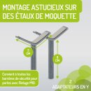 Adaptateurs en Y M10 pour rambardes – Compatibles avec barrières Merle & Mira