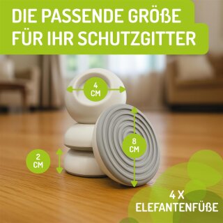 Coussinets de protection murale antidérapants – Pads pour barrières de sécurité & rampes