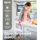 Tour d’Apprentissage Montessori en Bois Naturel – marchepied Sans Peinture pour Enfants