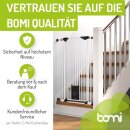 BOMI Mira Barrière de Sécurité avec Chatière 73-83 cm – Extra Haute 107 cm pour Enfants & Animaux