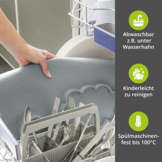 Tapis de Table pour Enfants – Antidérapant, Flexible & Facile à Nettoyer