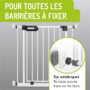 Coussinets muraux antidérapants carrés – Set de 4 pads pour barrières bébé