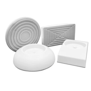 Coussinets de protection murale – Set 4 pièces rondes & carrées pour barrières bébé