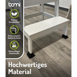 Sicherer Halt: Anti-Rutsch-Füße für Lerntürme