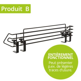 Protection plaque de cuisson bébé MOWI – 64 à 110 cm – métal noir – reconditionnée