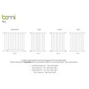 Extension Type A pour barrière Milo – Élément d’extension officiel BOMI