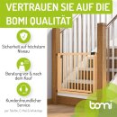 BOMI Miko Barrière de Sécurité Bois Naturel 63-71 cm – Sans Perçage