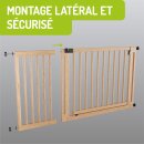 Extensions pour barrière Miko – Rallonges en métal naturel, hauteur 77 cm (40 cm)