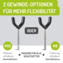 Adaptateurs en Y antidérapants pour barrières de sécurité – Compatible M8 & M10 (2 ou 4 pièces)