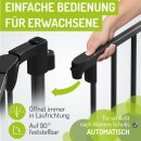 Barrière de sécurité Milo – Métal, porte extra large – Jusqu’à 525 cm