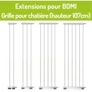 Extension extra-haute 107 cm pour barrières Merle...