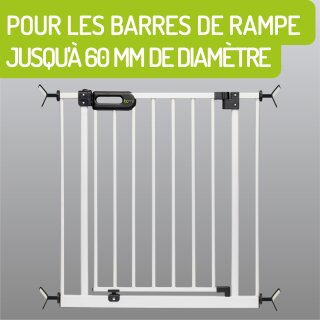 Adaptateurs en Y noirs M10 pour rambardes – Compatibles avec barrières Merle & Mira