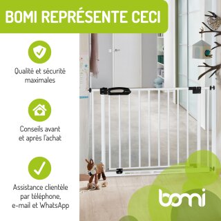 Adaptateurs en Y noirs M10 pour rambardes – Compatibles avec barrières Merle & Mira