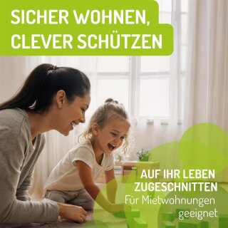 Adaptateur en Y BOMI M10 pour barrière de sécurité | Pour rampes descalier jusquà 60 mm | Noir (lot de 2)