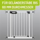 Adaptateur en Y BOMI M10 pour barrière de sécurité | Pour rampes descalier jusquà 60 mm | Noir (lot de 2)