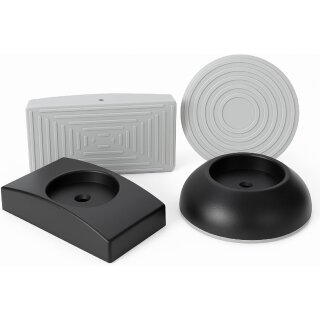 BOMI Protections murales pour barrière de sécurité – Lot de 4, 2 rondes et 2 rectangulaires