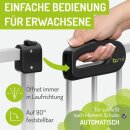 BOMI Merle FlatStep – Barrière enfant extra plate 95-103 cm – Sans perçage & passage XXL