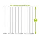 Extensions pour barrière bébé Merle & Mira Flatstep – Largeurs modulables et installation rapide