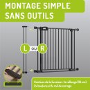Extensions pour barrières Merle & Mira Flatstep – Largeurs modulables pour portes et escaliers