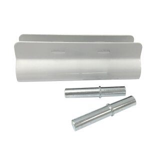 Set de boulons et rail de serrage pour barrière FlatStep BOMI – compatible Merle & Mira