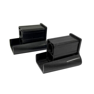 BOMI inserts noirs – pièces de remplacement FlatStep Merle & Mira (haut + bas)